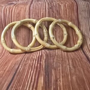 Set of Bamboo Bangles